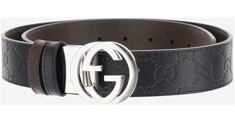 gucci reversible belt with rectangular g buckle|gucci reversible belt men's.